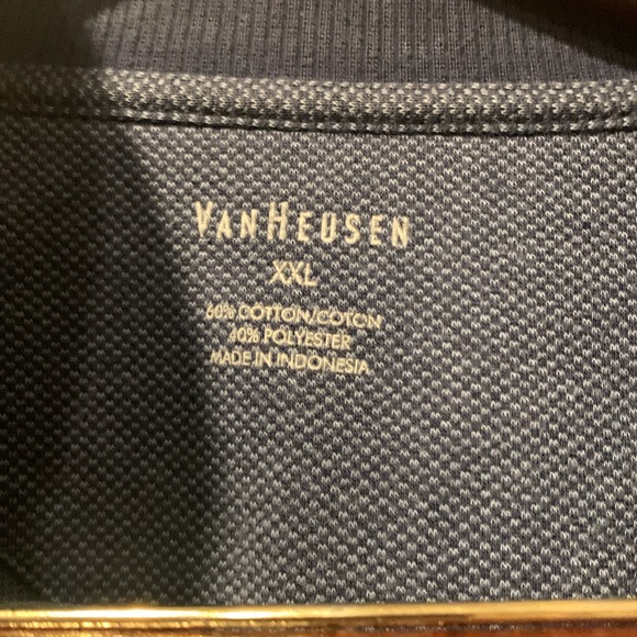 Van Heusen XXL Half Zip Sweater in Blue - Picture 2 of 6